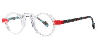 Prescription Glasses 21249 White Red