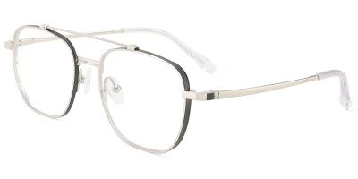 Titanium Prescription Glasses 26032 Silver