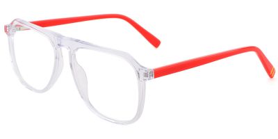 Prescription Glasses 28001 White Red