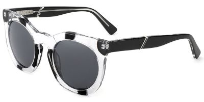 Prescription Sunglasses 29057 White Black