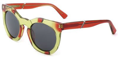 Prescription Sunglasses 29057 Yellow Red