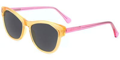 Prescription Sunglasses 39003 Yellow Red