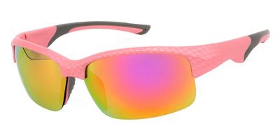 Prescription Safety Sports Sunglasses F00285 Pink