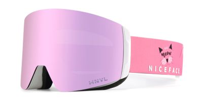 Prescription Ski and Snowboard Goggles H056 Pink
