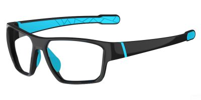 Prescription Safety Glasses KA0408 Black Blue