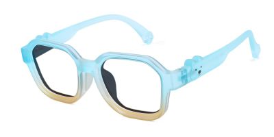 Kids Glasses KB670 Light Blue