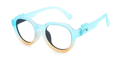 Kids Glasses KB672 Light Blue
