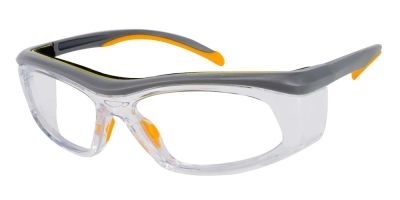 Prescription Safety Glasses S54E Grey Orange