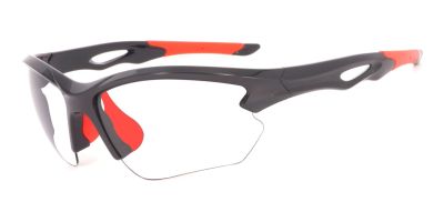 Prescription Safety Glasses Y135 Black Orange