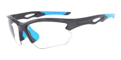 Prescription Safety Glasses Y135 Black Blue