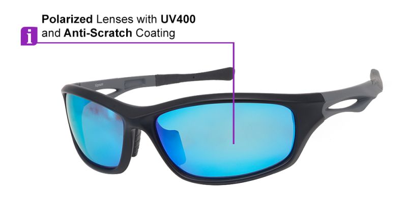 J1801 Prescription Sports Sunglasses