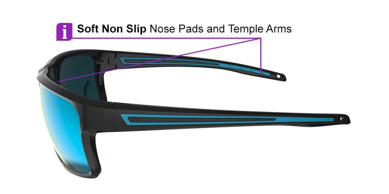 Prescription Sports Sunglasses KA0102 Blue