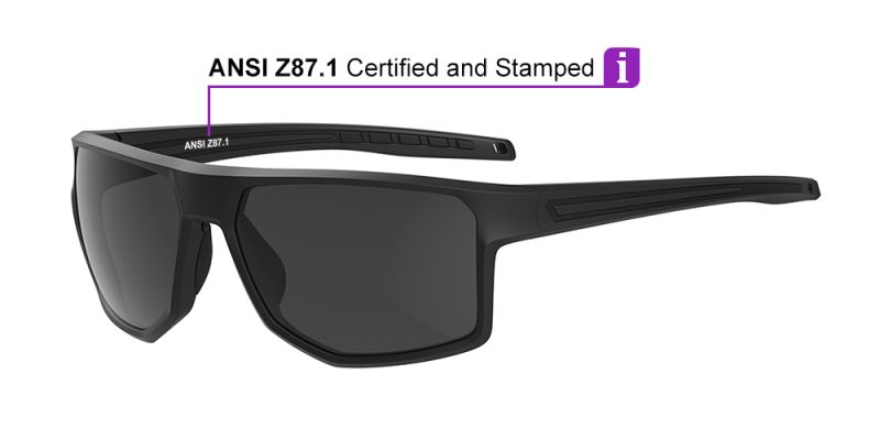 Prescription Sports Sunglasses KA0102 Black