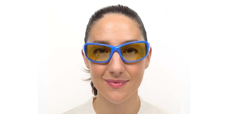 SS205 Prescription Sports Sunglasses Blue