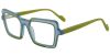 Prescription Glasses 21245 Blue Green