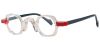 Prescription Glasses 21255 Clear Red