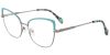 Cheap Prescription Glasses 23162 Blue Grey