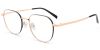 Titanium Prescription Glasses 26024 Gold & Black