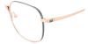 Try on glasses: Titanium Prescription Glasses 26033 Grey