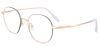 Titanium Prescription Glasses 26035 Gold Grey
