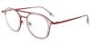 Prescription Glasses 35031 Clear Red