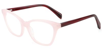 Prescription Glasses 21173 Pink Red