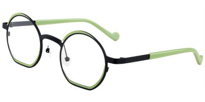 Prescription Glasses 23215 Green Black