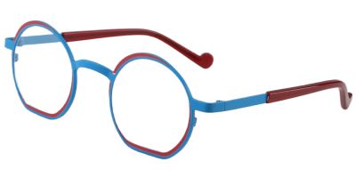 Prescription Glasses 23215 Blue Red