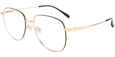 Titanium Prescription Glasses 26015 Gold