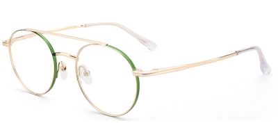 Titanium Prescription Glasses 26028 Gold