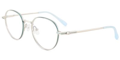 Titanium Prescription Glasses 26036 Silver