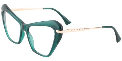 Prescription Glasses 35003 Green