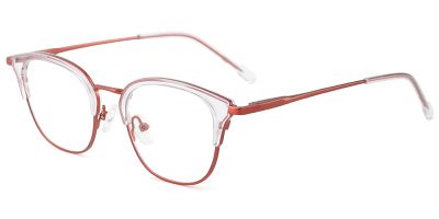 Prescription Glasses 35030 Clear Rose Gold