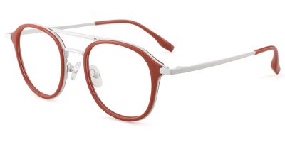 Prescription Glasses 35031 White Red