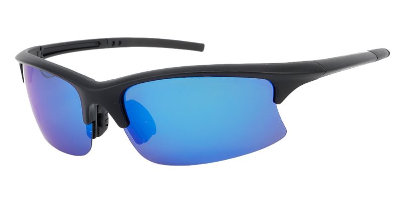 Prescription Safety Sports Sunglasses F0246 Black