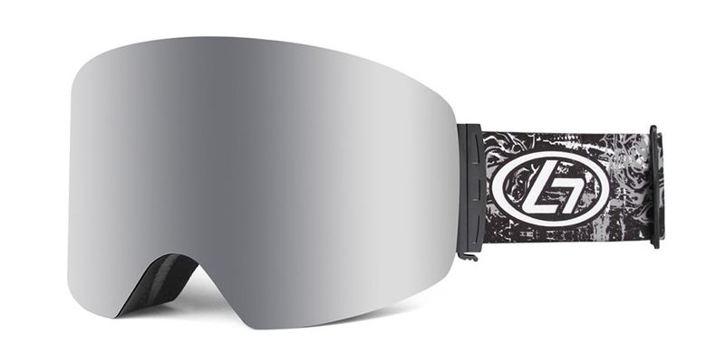 H056 Silver Prescription Ski and Snowboard Goggles
