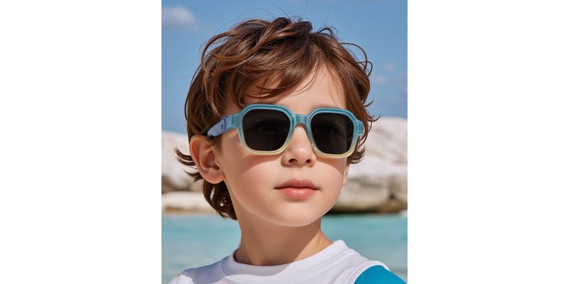 Kids Sunglasses KB670 Light Blue