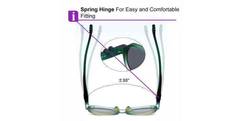 Kids Glasses KB672 Light Blue