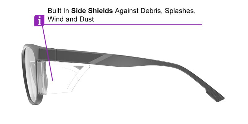 Prescription Safety Glasses MX777 Clear